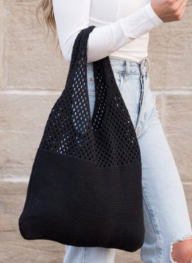 Soft Knit Hobo Bag