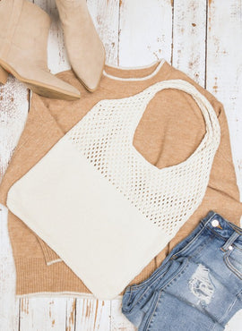 Soft Knit Hobo Bag