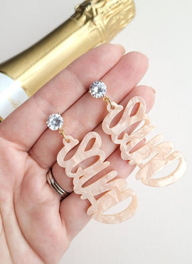 Acrylic Squad Earrings