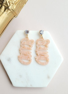 Acrylic Squad Earrings