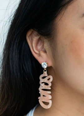 Acrylic Squad Earrings