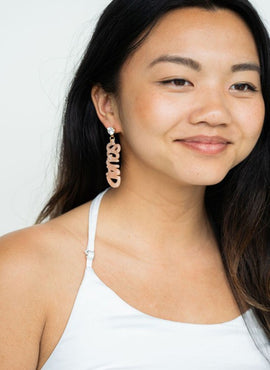 Acrylic Squad Earrings