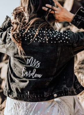 Pearl Studded Jacket