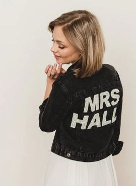 Pearl Patch Denim Jacket