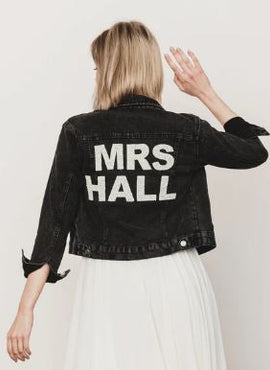 Pearl Patch Denim Jacket