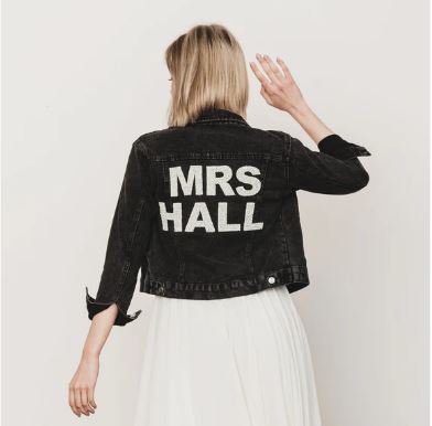 Pearl Patch Denim Jacket