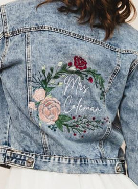 Botanical Embroidered Jacket