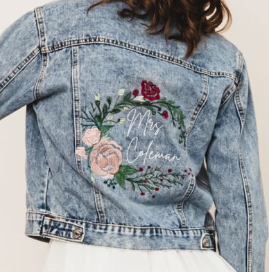 Botanical Embroidered Jacket