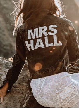 Pearl Patch Denim Jacket