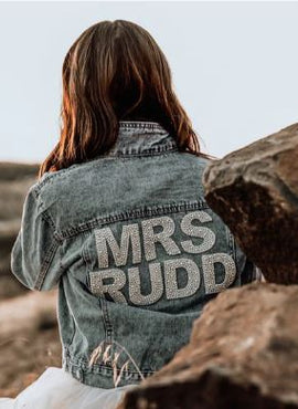 Pearl Patch Denim Jacket