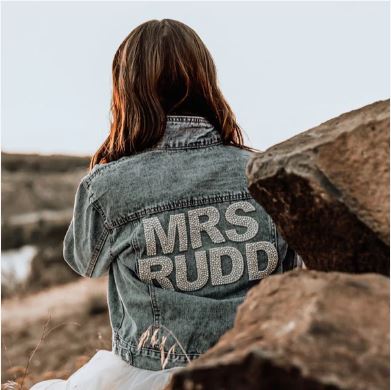 Pearl Patch Denim Jacket
