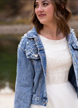 Pearl Studded Jacket