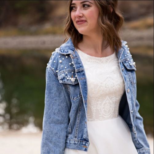 Pearl Studded Jacket